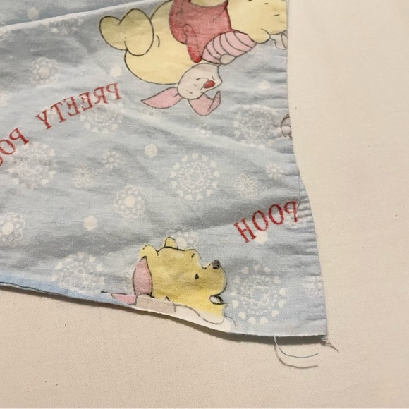 Winnie the Pooh Piglet Flat Bed Sheet 70” x 57” - Picture 12 of 15